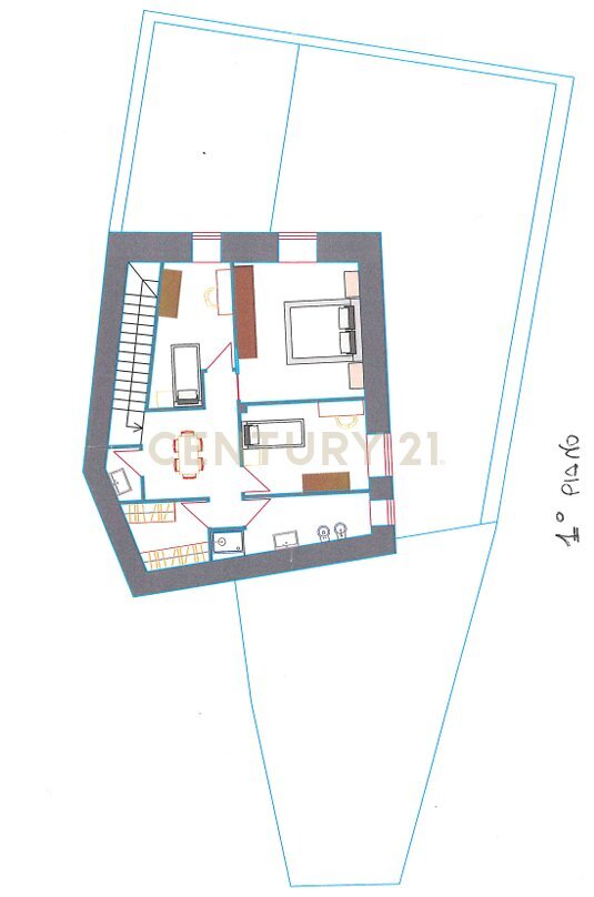 secondo piano.png - Villa Via Manganelli 1, Mascalucia - foto 2