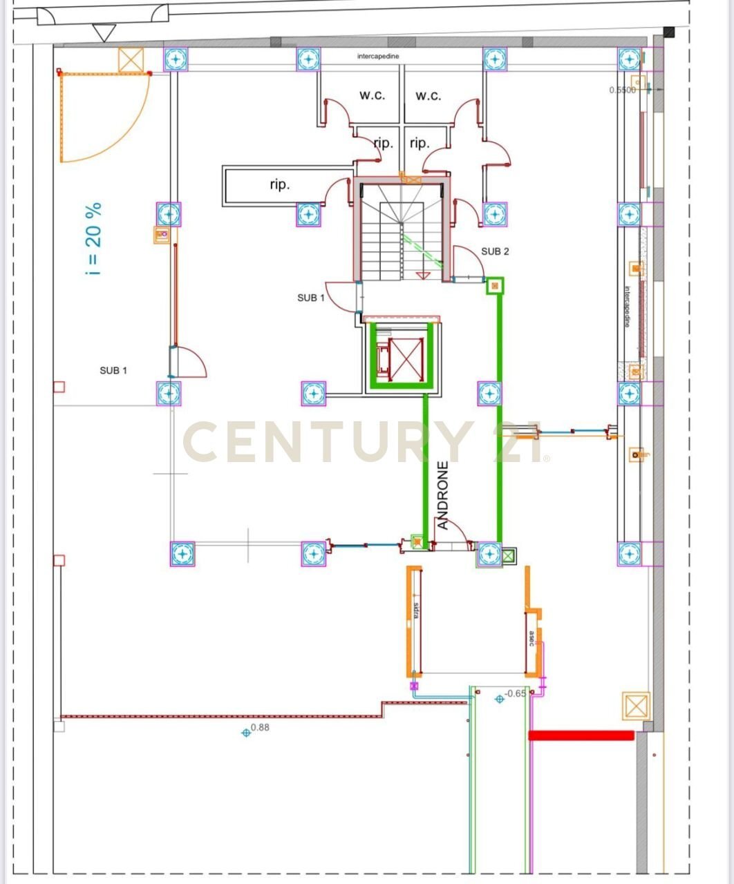 WhatsApp Image 2025-04-22 at 15.56.51.jpeg - Commercial Premises Viale Mario Rapisardi 118, Catania - floor plans 1