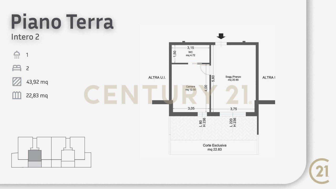Il poggione - brochure_compressed (2)_Pagina_17.jp - Two-room apartment Via Brasile 28, Grosseto - floor plans 1