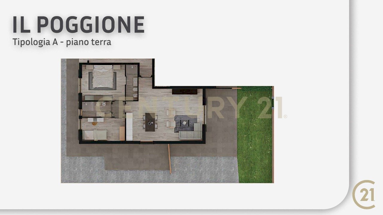 Il poggione - Trilocale Via Brasile 28, Grosseto - foto 2