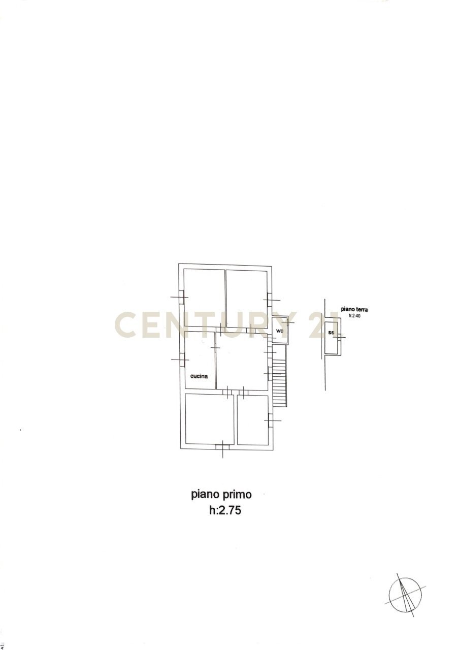 Senza titolo.jpg - Casale Via del Madonnino 1954, Roccastrada - planimetria 1