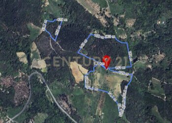 Confini terreno.png - Casale podere le rocchette snc, Roccastrada - foto 26