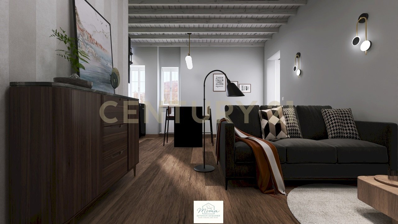 2 LIVING (2).jpg - Quadrilocale Piazza Porta Conti 7, Civitella Paganico - foto 3