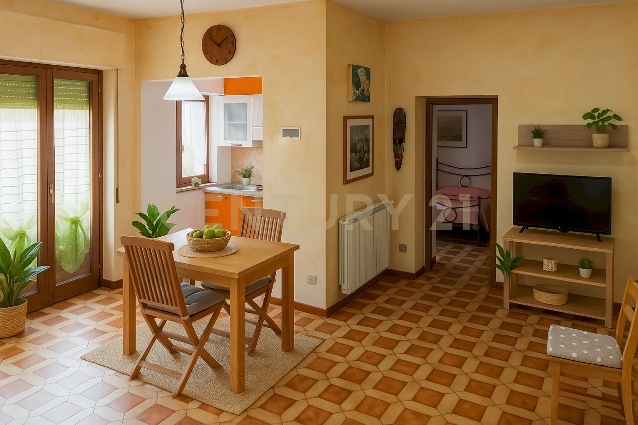 1 SALOTTO.png - Bilocale Via Amiata 132, Castiglione d'Orcia - foto 1