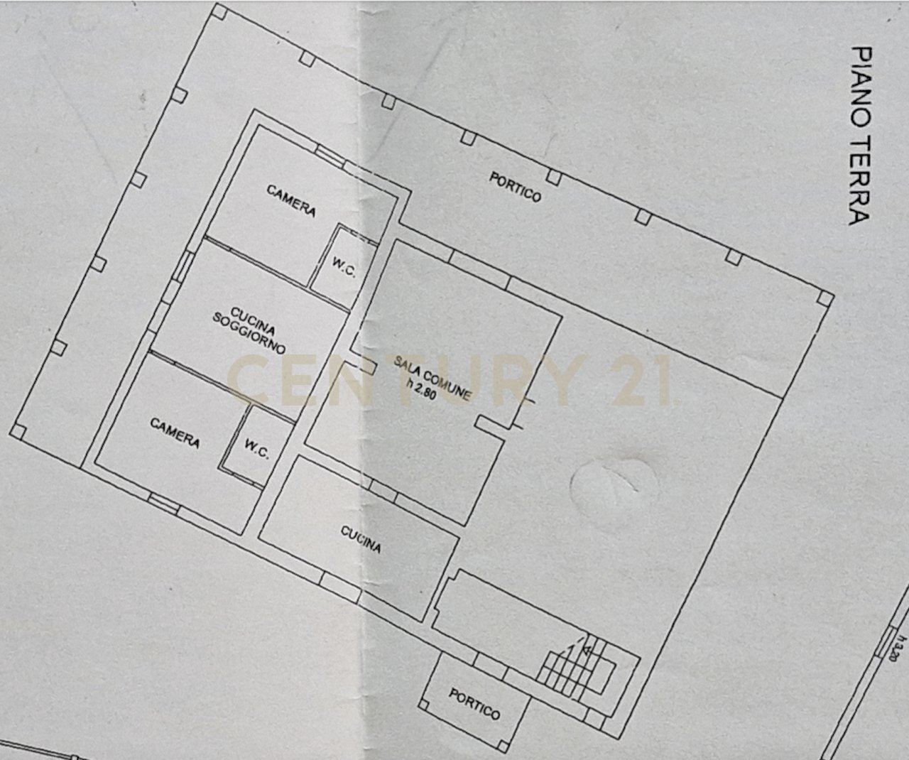 Planimetria Piano Terra.png - Casale Loc. Poderi di Montemerano, Manciano - planimetria 1