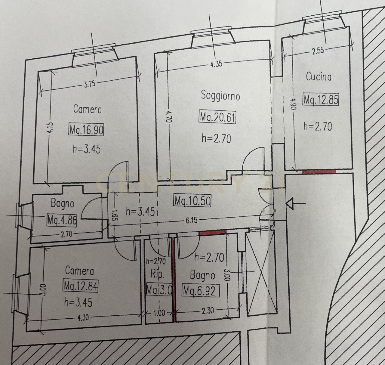 Planimetria.jpg - Appartamento Via Vincenzo Gioberti 119, Orbetello - planimetria 1