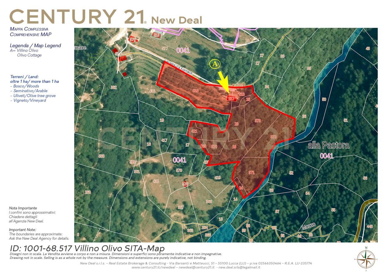 mappa SITA - Villa Via di Gromignana 80, Coreglia Antelminelli - foto 2