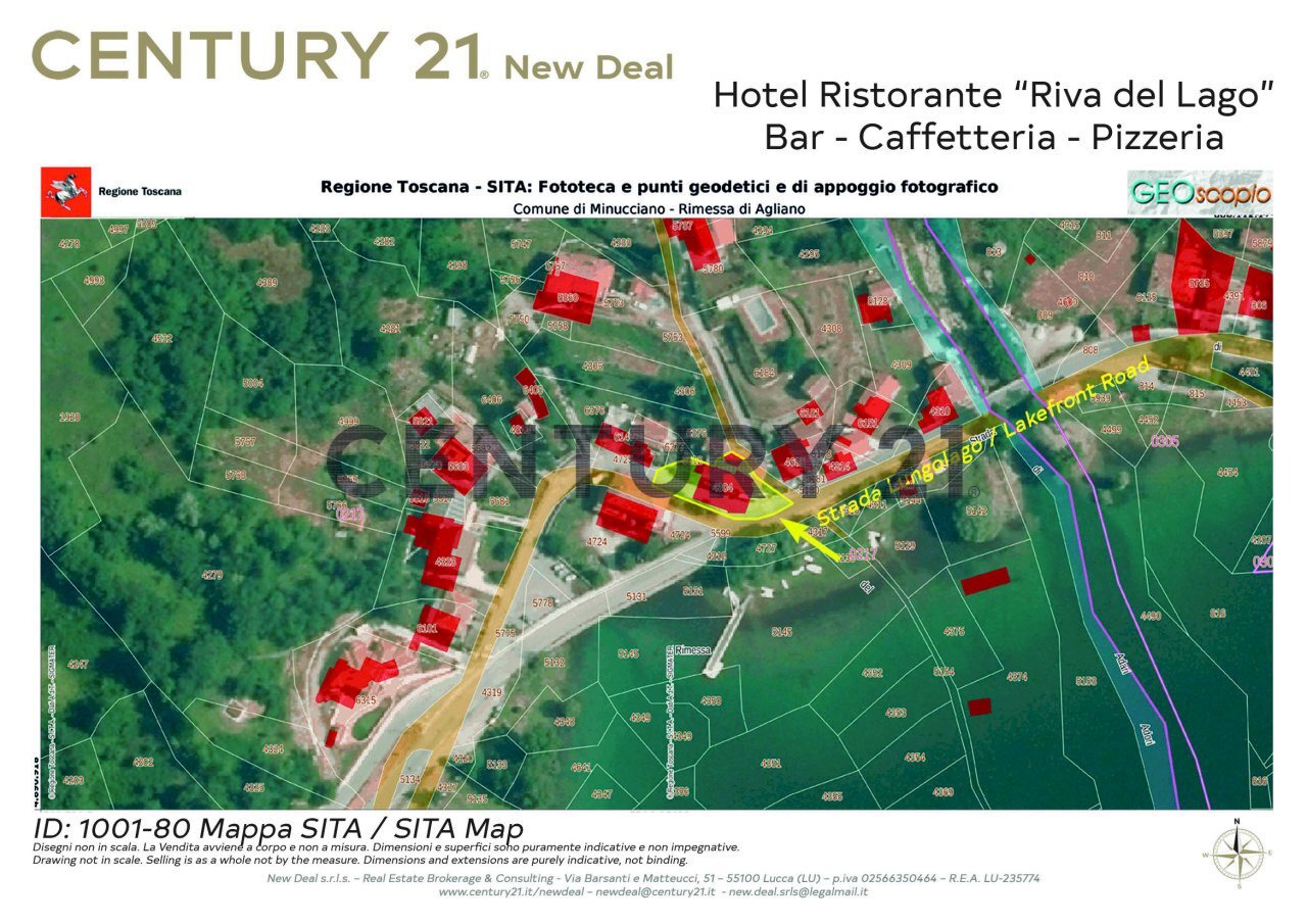 1001-80 Gramolazzo Mappa SITA C21.jpg - Casa indipendente Rimessa di Agliano 20, Minucciano - planimetria 1