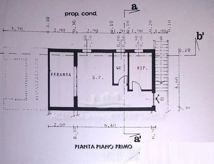 plan.jpg - Bilocale Santa Teresa Gallura - planimetria 1