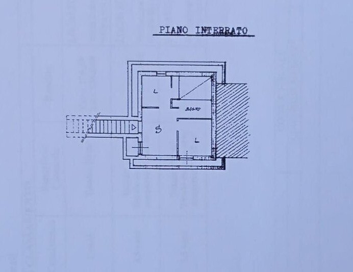 PLANIMETRIA INTERRATO.jpg - Independent house Arzachena - floor plans 1