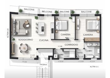 piantr.jpg - Appartamento Via Martiri della resistenza, Ancona - foto 5