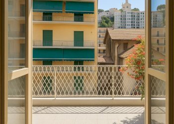 sanremo-centro-balcone-principale - Quadrilocale Via Zeffiro Massa  174, Sanremo - foto 3