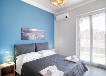 camera matrimoniale - Trilocale Via San Francesco 37, Sanremo - foto 9