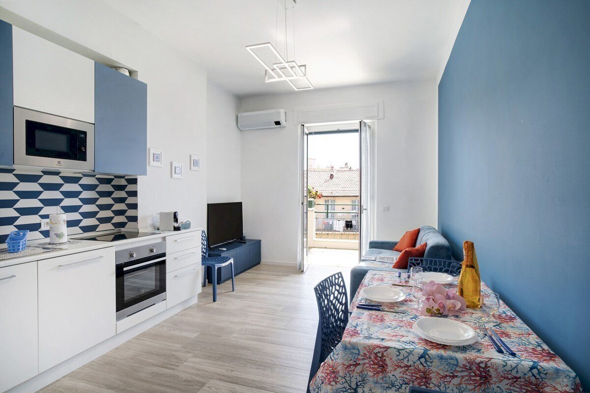 cucina - Bilocale Via San Francesco 37, Sanremo - foto 2