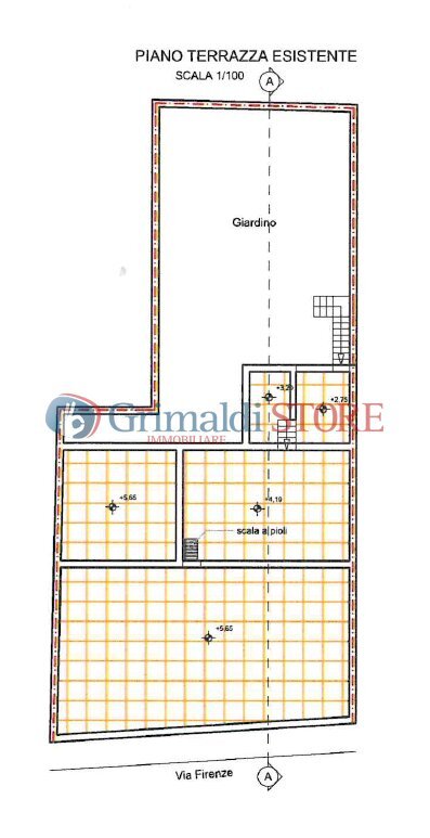 P TERRAZZA ESISTENTE_risultato.png - Independent house Via Firenze 9, Guagnano - floor plans 1