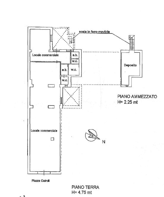 Immagine 2025-07-08 171608.png - Locale Commerciale Piazza Cairoli 21, Brindisi - planimetria 1