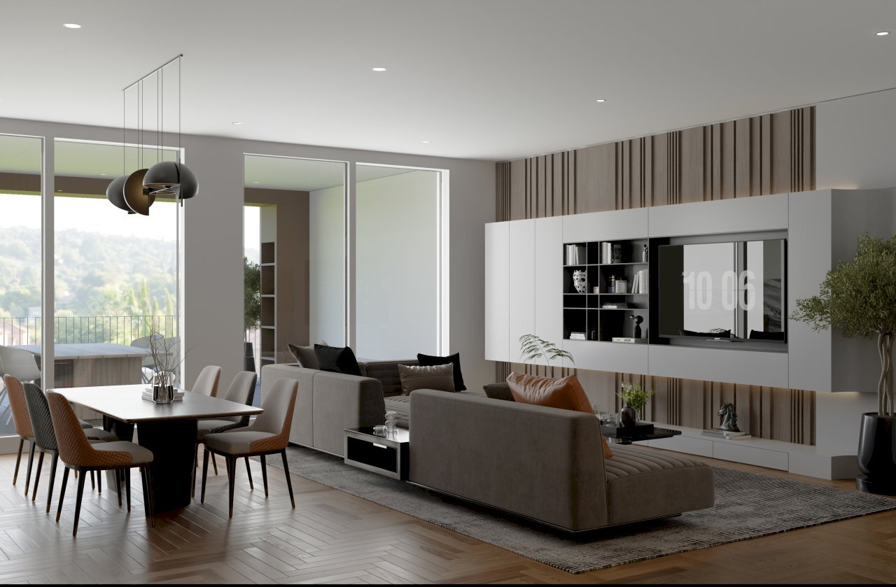 A3-SOGGIORNO PRANZO.jpg - Quadrilocale Via Giammatteo 39, Lecce - foto 1