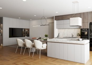 B - SOGGIORNO  CUCINA.jpg - Quadrilocale Via Giammatteo 39, Lecce - foto 4