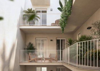 EST_LUMIA_CORTE.jpg - Bilocale Via SS. Giacomo e Filippo 8, Lecce - foto 7