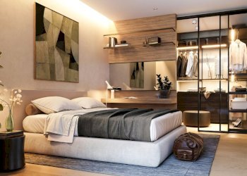 INT 02_P1_LUMIA_CAMERA CON CABINA ARMADIO.jpg - Bilocale Via SS. Giacomo e Filippo 8, Lecce - foto 9