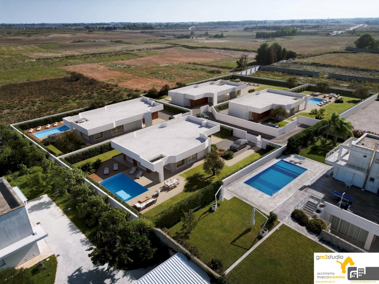 Aer01.jpg - Villa Via Varese 99, Lecce - photo 2