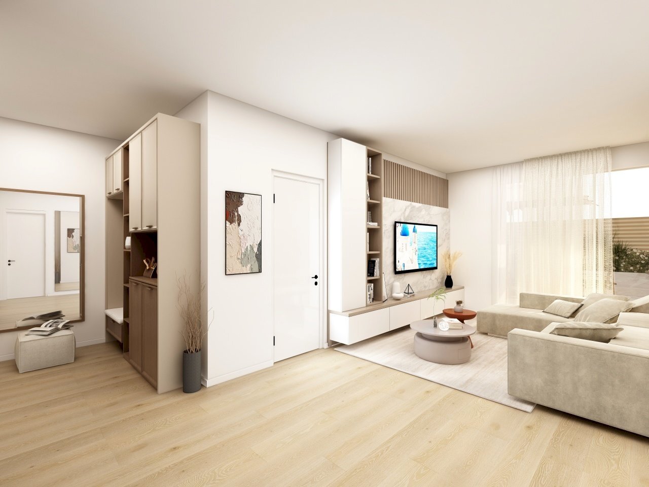 Living 2 (3).jpg - Trilocale Via Antonio Costanzo Casetti 2, Lecce - foto 2