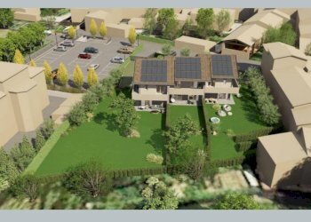 Render progetto - Villa a Schiera Cadorago - foto 4