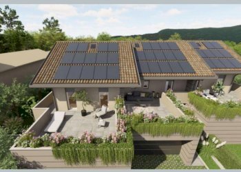 Render progetto - Villa a Schiera Cadorago - foto 3