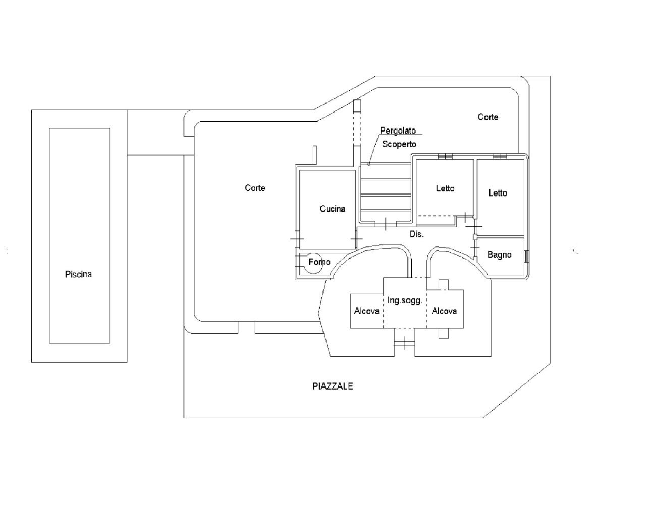 pl.jpg - Independent house San Vito dei Normanni - floor plans 1
