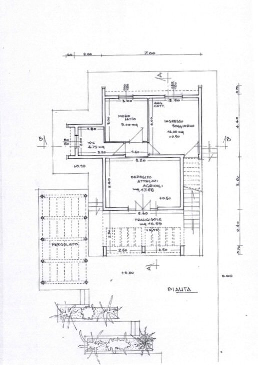 PLANIMETRIA CAMPAGNA 2.jpg - Rustico San Vito dei Normanni - planimetria 1