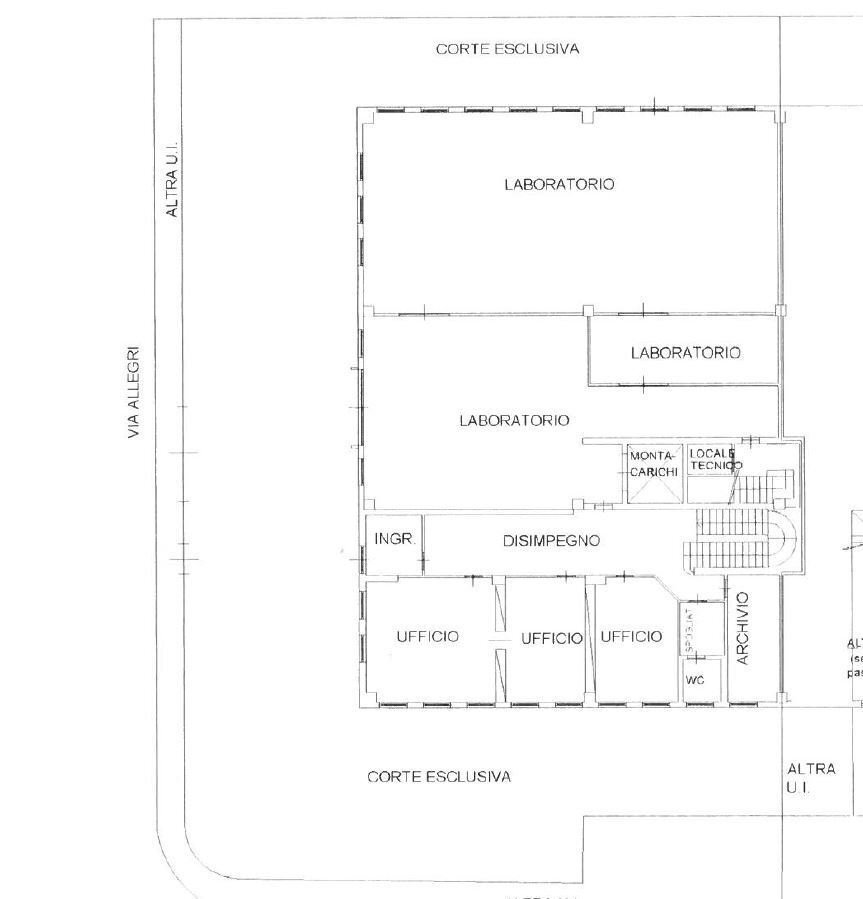 Cattura.JPG - Locale Commerciale Via Antonio Allegri 93, Brescia - planimetria 1