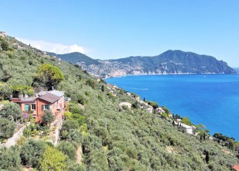 LA CASA E IL GOLFO.jpg - Casa semi indipendente Frazione Sant'Apollinare 3, Sori - foto 28