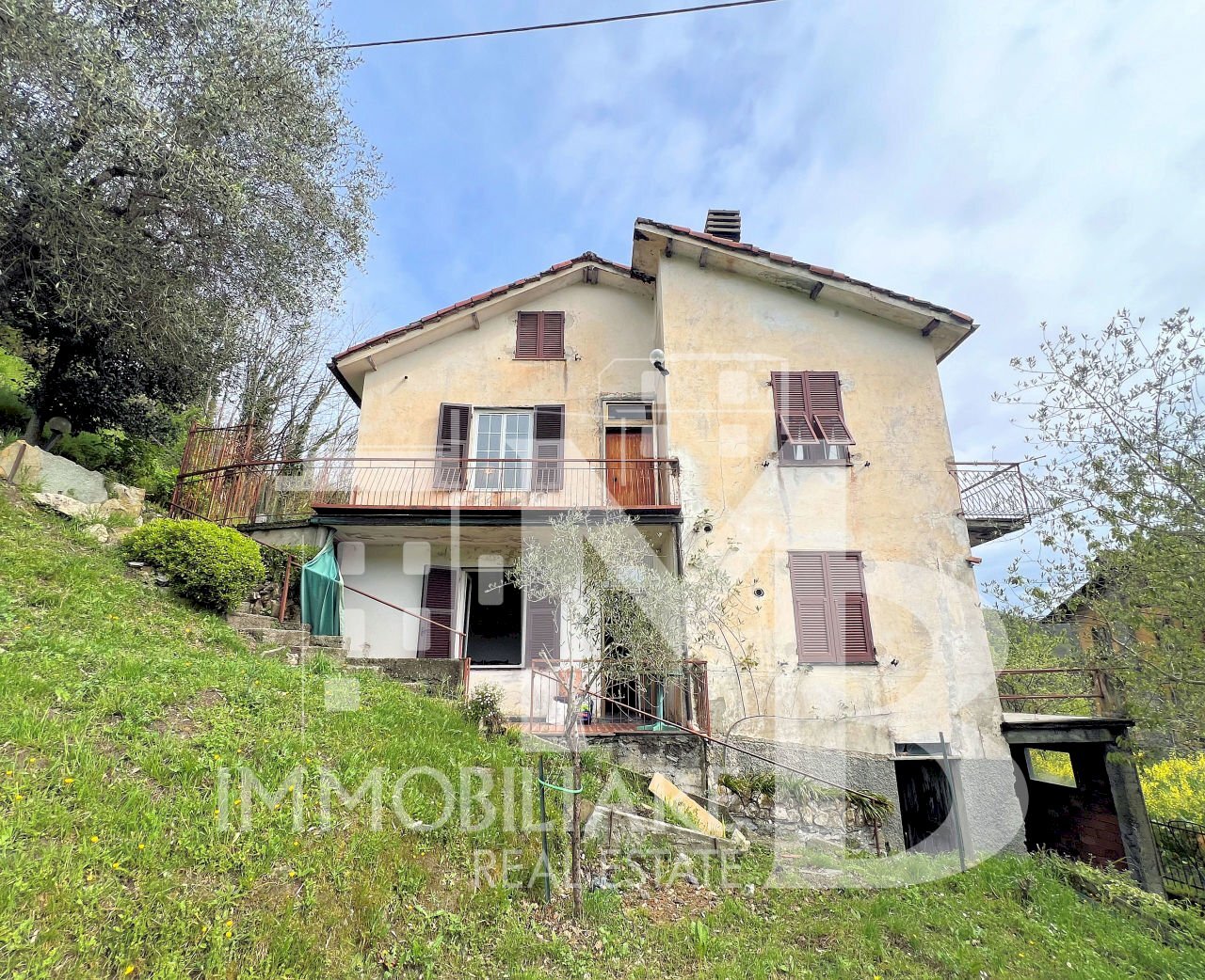 F FACCIATA SUD.jpg - Independent house Frazione Pannesi 41, Lumarzo - photo 3