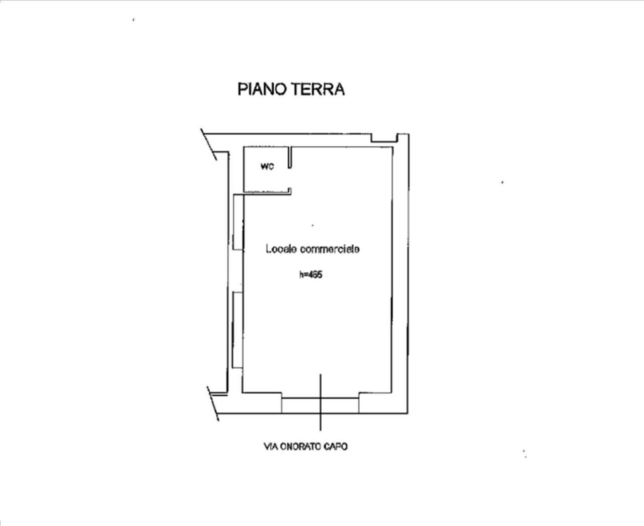 Pubblicazione1.jpg - Locale Commerciale Via Onorato Capo, Anagni - planimetria 1