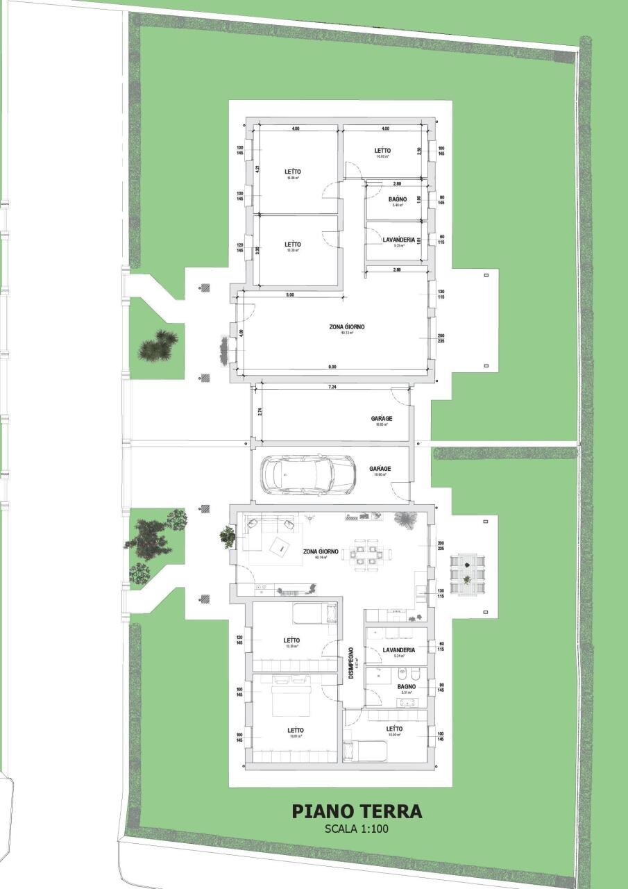 PT BIFAMILIARE AMADINI.jpg - Casa indipendente Via San Girolamo 14, Sabbioneta - foto 3