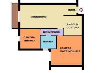 PIANTA APPARTAMENTO - Appartamento Polesella - foto 17