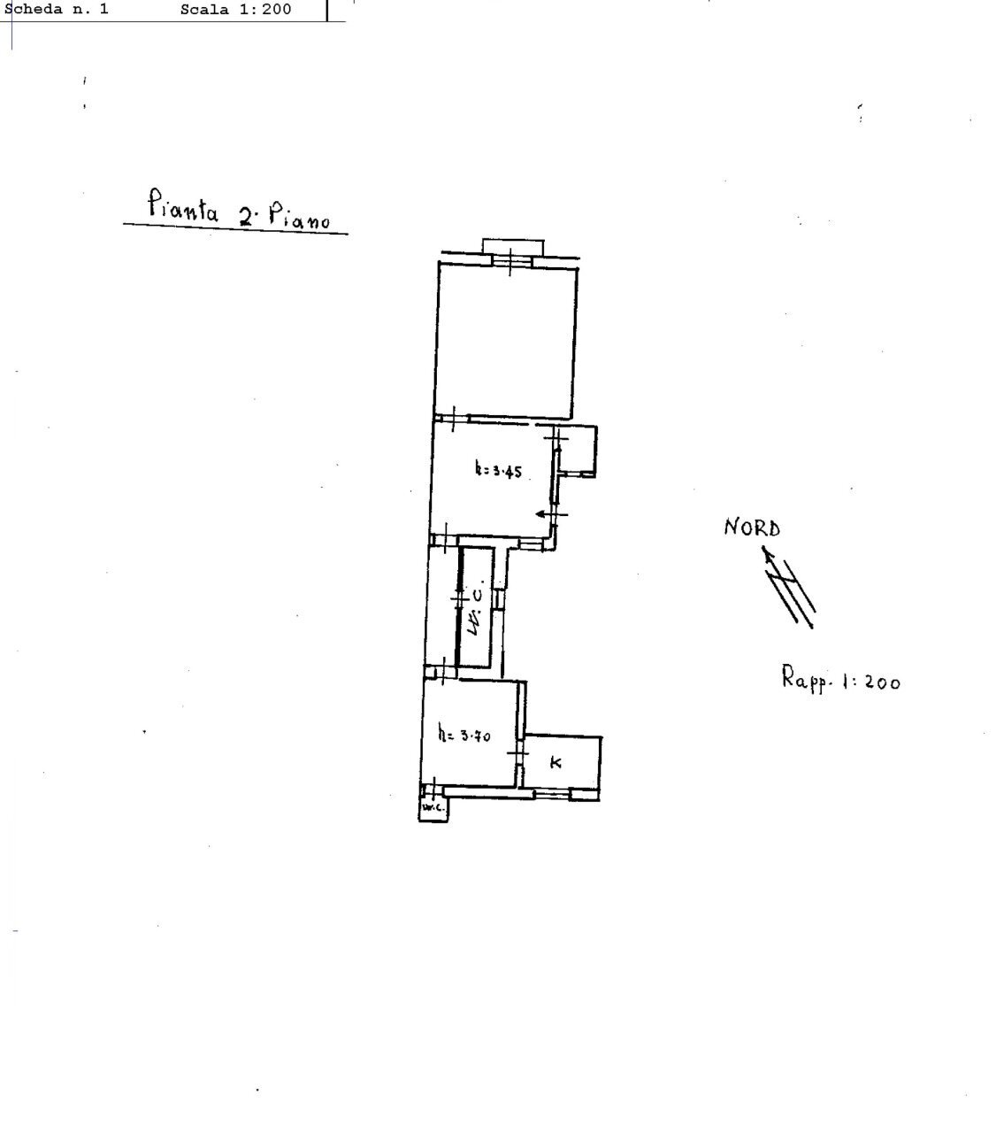 PLANIMETRIA copia.jpg - Trilocale Piazza Santa Lucia 17, Siracusa - planimetria 1