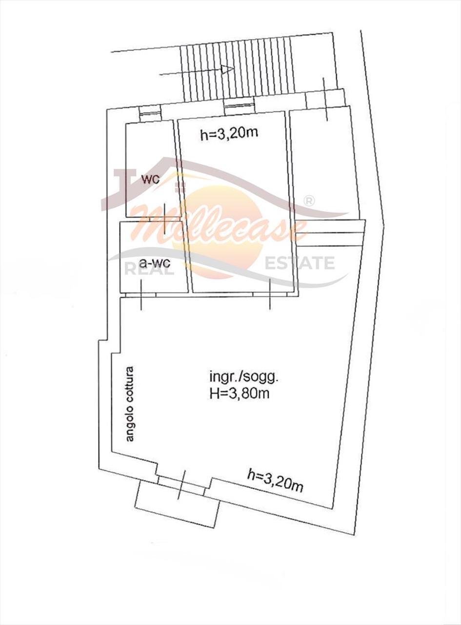 PLANIMETRIA.jpeg - Bilocale Corso Giacomo Matteotti, Siracusa - planimetria 1