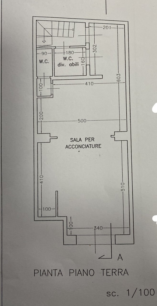 PLANIMETRIA EPICARMO.jpg - Locale Commerciale VIA EPICARMO, Siracusa - planimetria 1