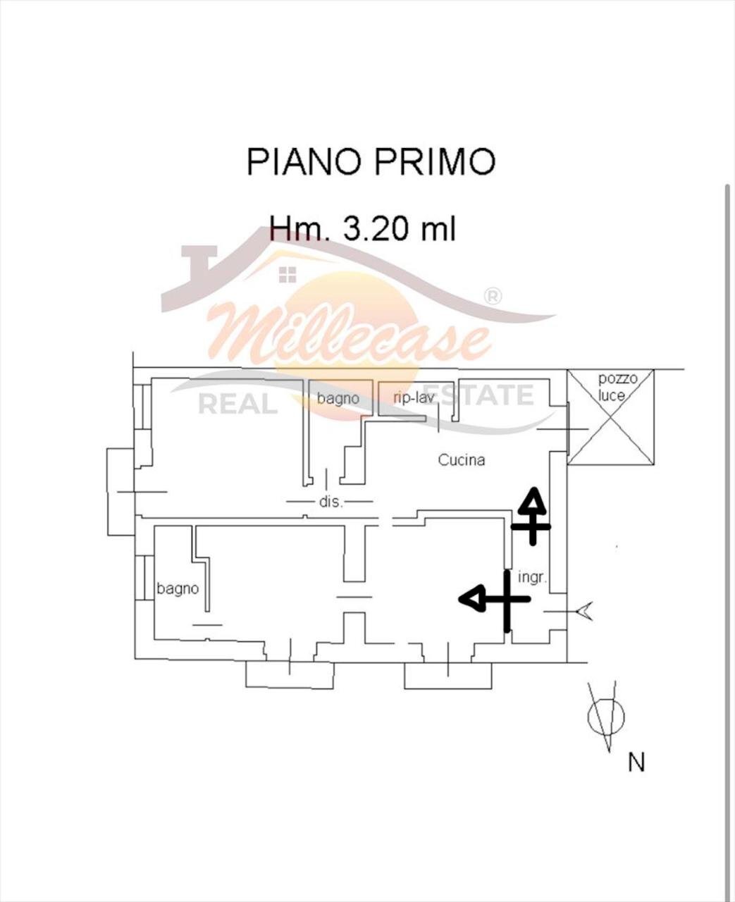 PLANIMETRIA.jpeg - Four-room apartment PIAZZA SANTA LUCIA, Siracusa - floor plans 1