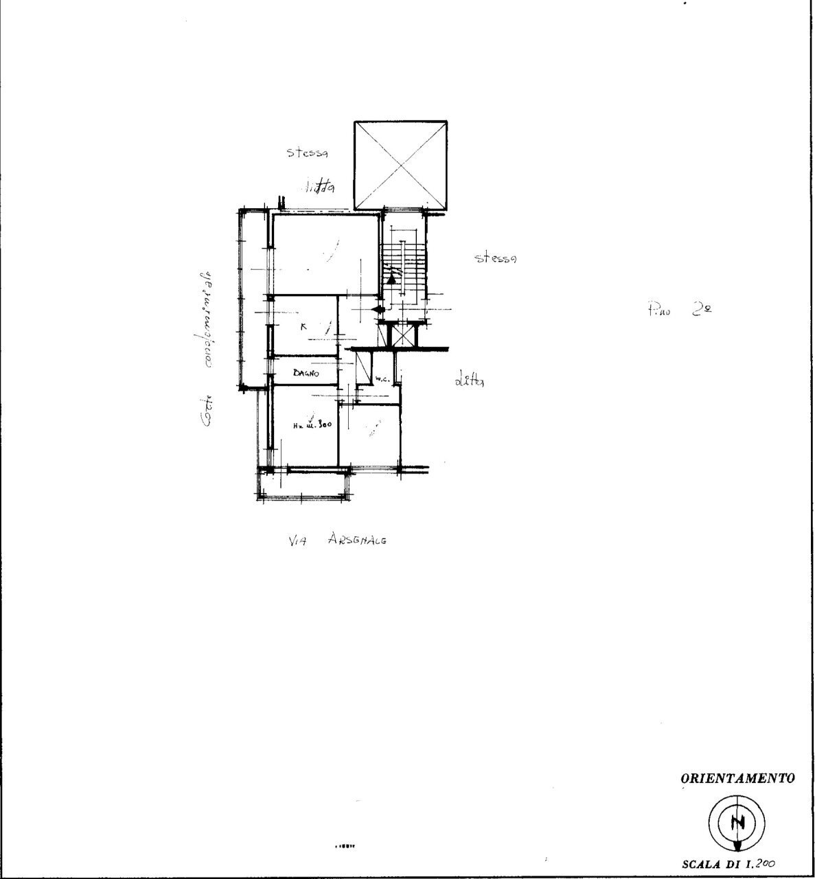 PLANIMETRIA.jpg - Four-room apartment Via dell'Arsenale, Siracusa - floor plans 1