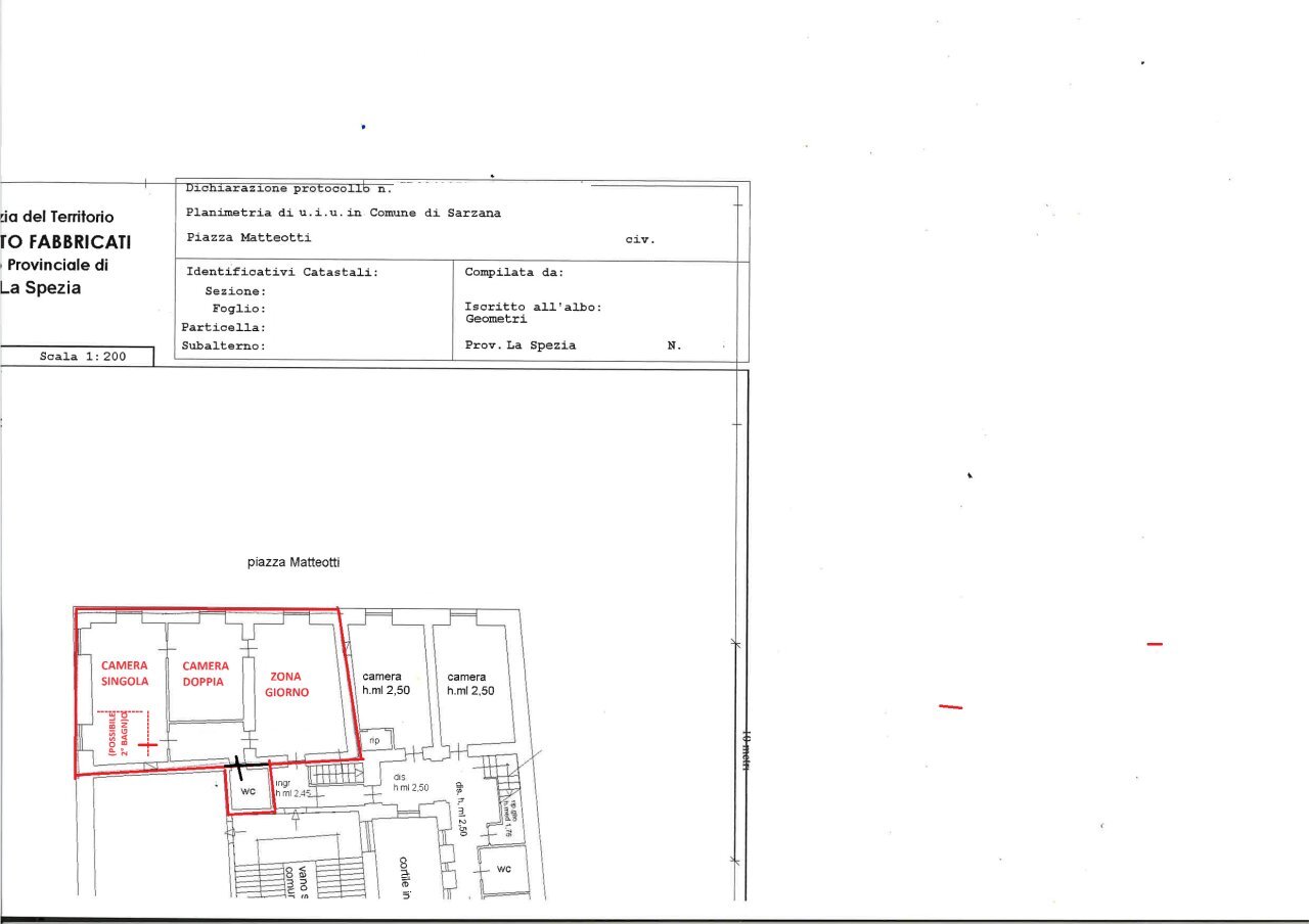 PLAN PERNA.png - Four-room apartment Sarzana - floor plans 1