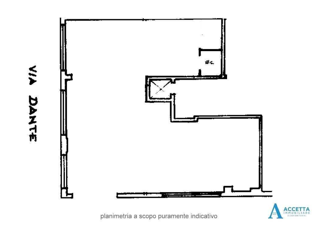 planimetria - Commercial Premises Via Dica di Genova 50, Taranto - floor plans 1