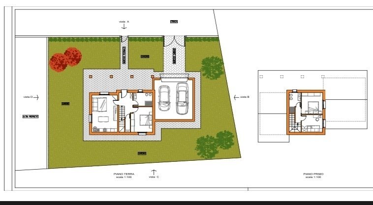 planimetria - Villa Località Mottaziana, Borgonovo Val Tidone - foto 1