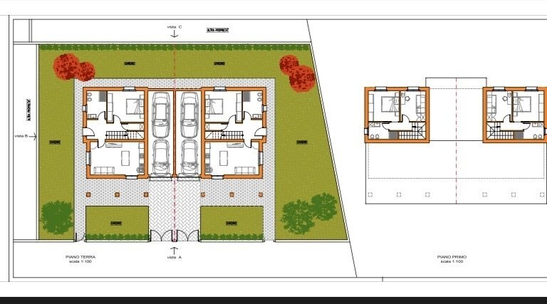 Planimetria - Porzione di casa località Mottaziana, Borgonovo Val Tidone - foto 1