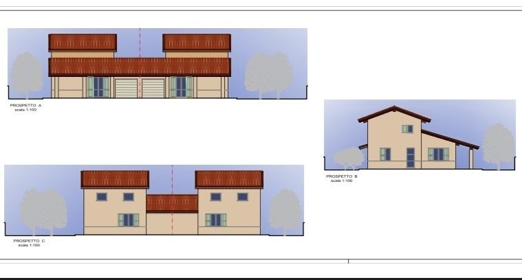 Prospetto - Porzione di casa località Mottaziana, Borgonovo Val Tidone - foto 2