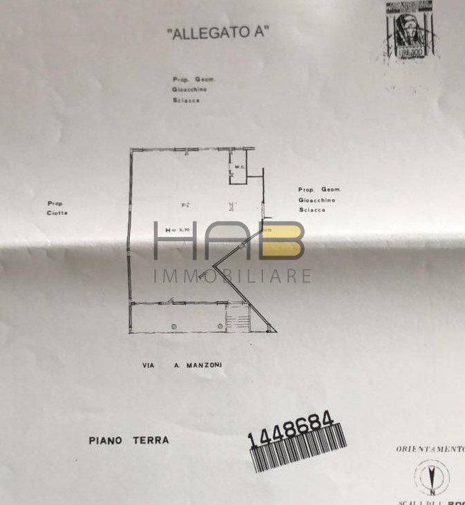 planimetria 1_tn mod.JPG - Commercial Premises Via A.Manzoni, Erice - photo 3