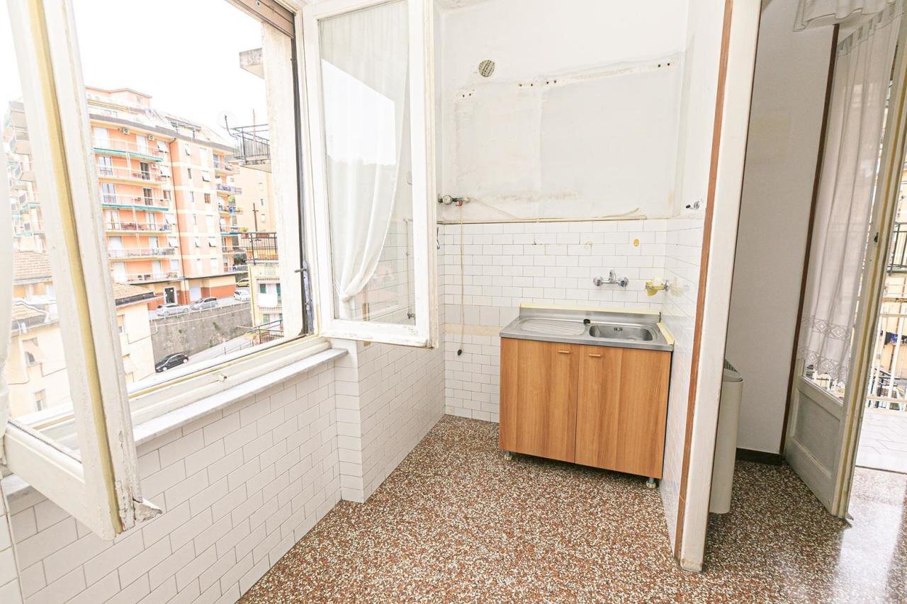 cucinino e tinello (1).jpg - Appartamento Via Alcide De Gasperi  44, Campomorone - foto 2