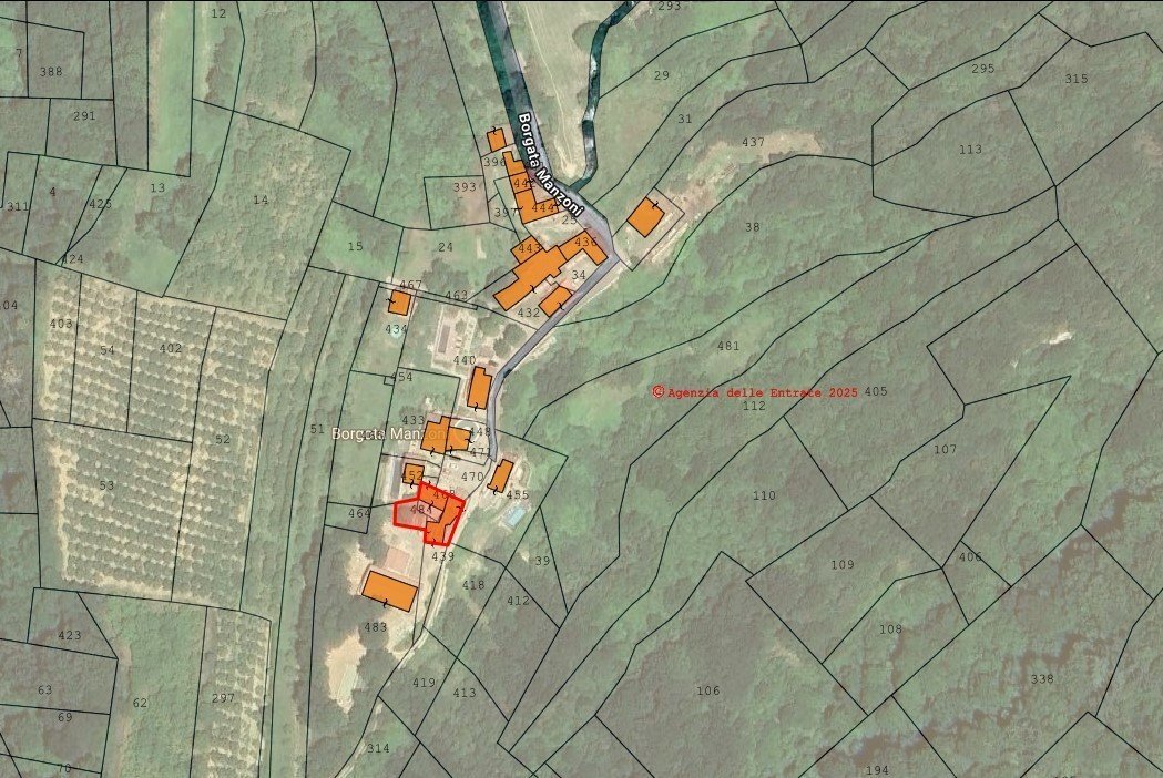 Maps1.jpg - Rustico via roma, Somano - planimetria 1