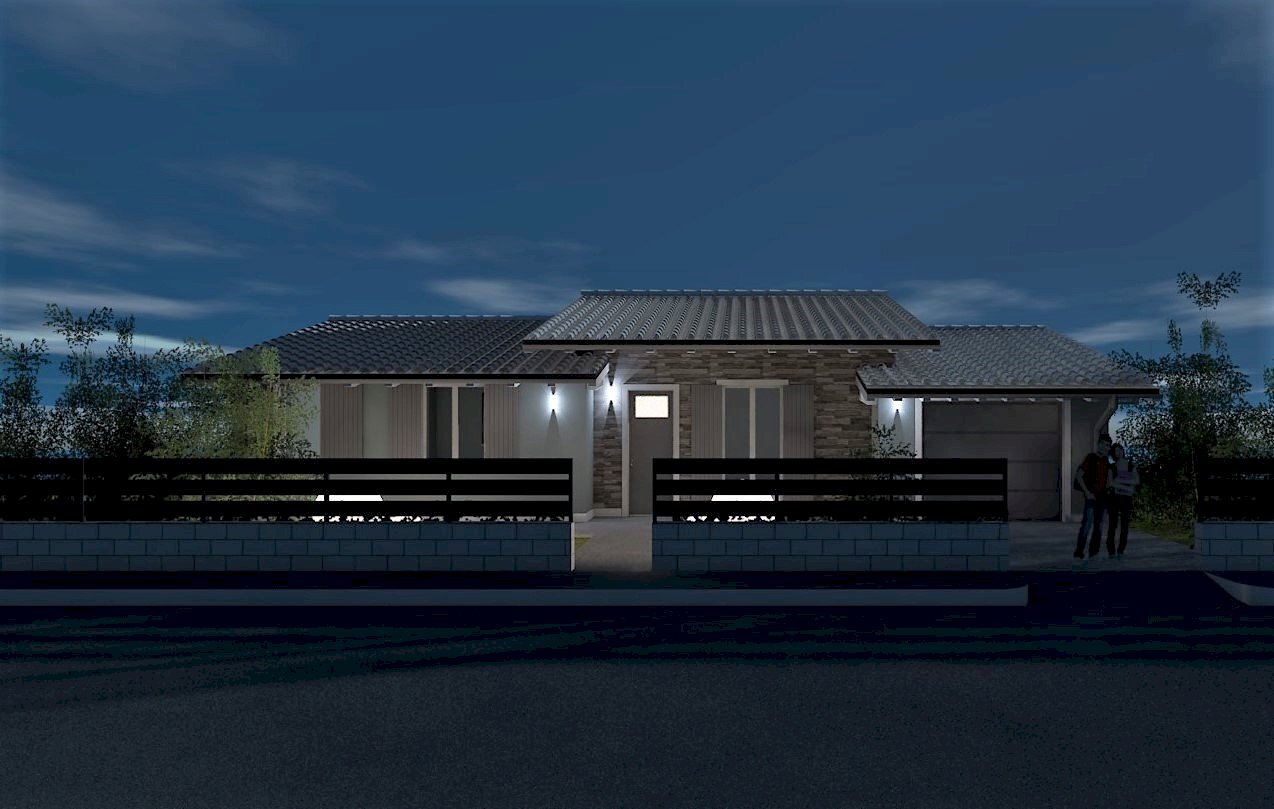 2 N FRONT.jpg - Villa a Schiera Via Giuseppe Impastato 2, Sissa Trecasali - foto 2